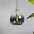 Lampe à suspension boule de verre lustre moderne design artistique nouveau
